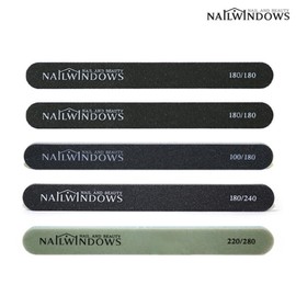 White Zebra Black Nail Care Set 3 Nail File Set Wood File Sanding File Self Nail Nail Management / 화이트 지브라 블랙 네일케어세트 3종 네일파일세트 우드화일 샌딩파일 셀프네일 손톱관리