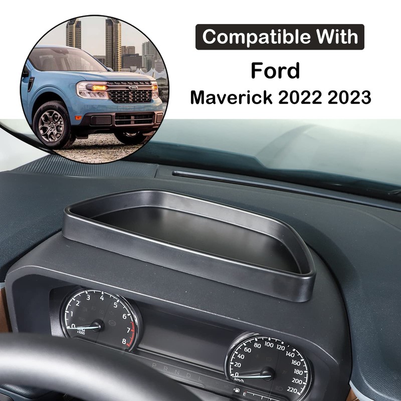 Aunginsy Dashboard Storage Box Compatible with Ford Maverick 2022 2023