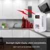 Combustible Gas Detector Live Action Speech LED Display Alarm Combustible