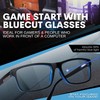 Blue Light Blocking Glasses for Men/Women – Anti-Fatigue Gaming and