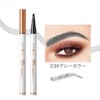 GECOMO 4 Prong Eyebrow Pencil, Non-Falling, Quick Dry Makeup, 36H