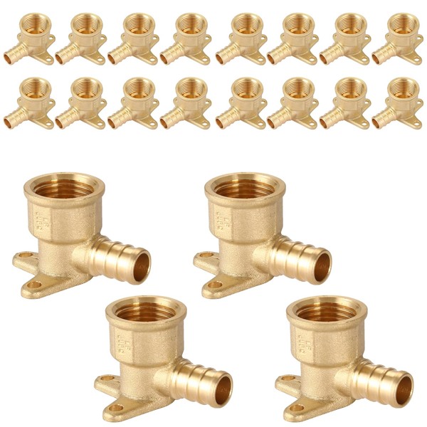 HeSun 20-Pack PEX Fittings, 1/2" PEX x 1/2" Female NPT,