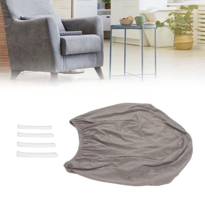 Chair Cover Polyester Stretch Chair Sofa Slipcover Removable Washable Chair