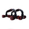 Fitness Push Up Bar Black with Red Muscle Board for
