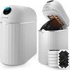 OPTIMUS TECHNOLOGY Automatic Touchless Trash Can with Motion Sensor, 6
