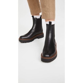 Sam Edelman womens Laguna Chelsea Boot, Black Leather, 10 US