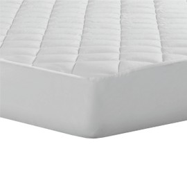 All-in-One Water-Resistant Ultra-Soft Cooling Rayon from Bamboo Fitted Mattress Pad, Queen