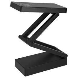 Gentos DK-R112BK LED Desk Light, Brightness, 260 Lumens / 9 Hours of Practical Lighting, Uses 3 x USB or AA Batteries (Not Included) Desk Light, Black