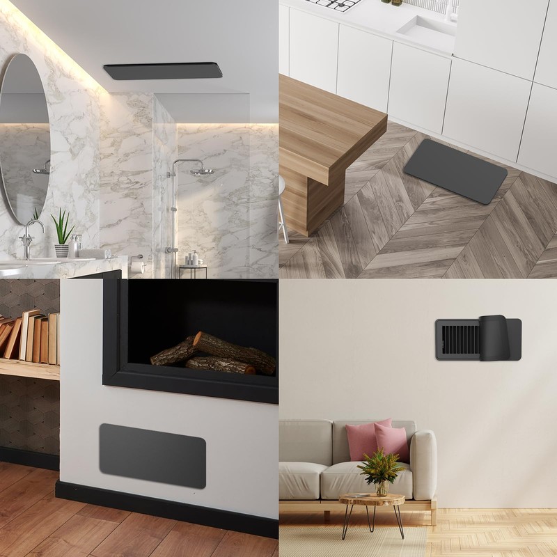 Magnetic Vent Covers (4-Pack) for Complete Sealing of Residential Standard