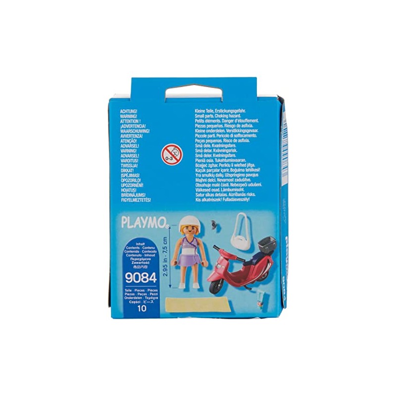 PLAYMOBIL Beachgoer with Scooter Building Set