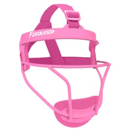 Fenduoer Softball Face Mask, Comfortable, Safe and Durable Face Guards Fits Youth & Adult, Protective Softball Fielder's Mask