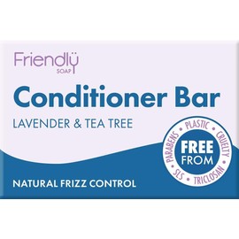 Friendly Soap | Natural Conditioner Bar - Lavender & Tea Tree 95g | 3 x 95g (UK)
