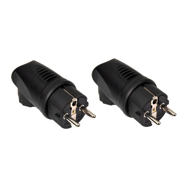 feletec Schuko Angle Plug 230 V Power Plug for Outdoor