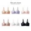 Xcutting Women's Seamless Bras No Underwire Scalloped Push Up Bras