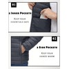 TACVASEN Men's Water-Resistant Puffer Jacket Packable Jacket Hooded Down Jacket