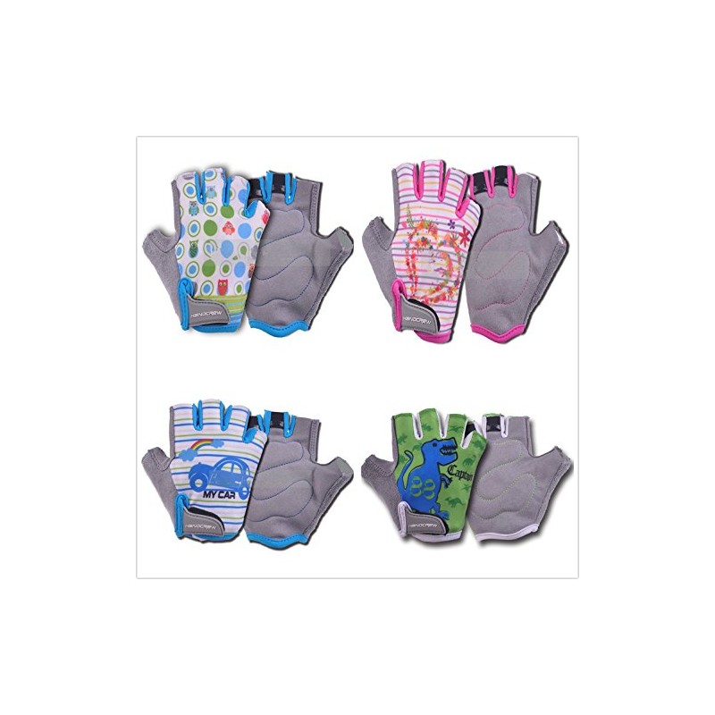 HANDCREW K0001-HEART-S Cycle Gloves Half Finger Heart - S