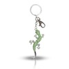 Crystal Rhinestone Green Gecko Keychain Keychain Bling Bag Charm Southwest