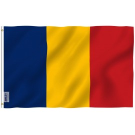 Anley Fly Breeze 3x5 Feet Chad Flag - Chadian Flags Polyester