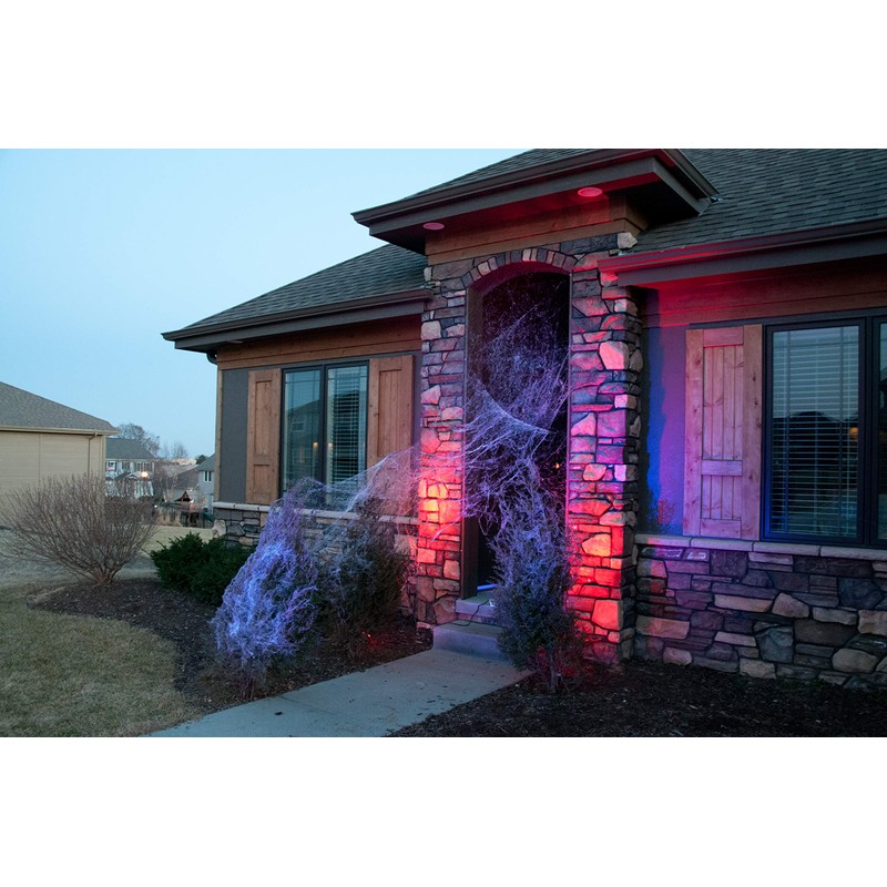 THE WEBCASTER GUN Outdoor Halloween Decorations Spider Web Shooter For