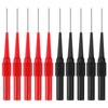 QCCAN 10pcs Needle Test Probes, 0.7mm Insulation Probe Pin, Non-Destructive
