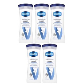 Vaseline Intensive Care Advanced Repair Loción sin perfume de 10 onzas (paquete de 5)