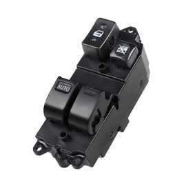 DNA Motoring WSW-015 Factory Style Driver Side Master Power Window Lifter Switch Compatible with 95-00 Tacoma 2Dr / 96-99 Paseo /91-99 Tercel 2Dr , Black