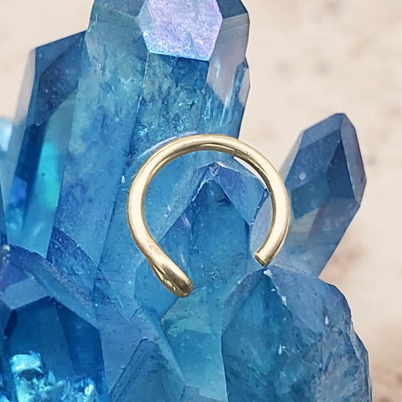 Fake Clip On Nose Ring 20g - 14k Gold Filled