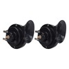 24V Electric Horn Kit Waterproof with Switch Harness Relay Universal