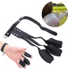 Archery Universal Three Finger Guard Gloves American Hunting Bow Traditional