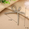 XAM Y2k Charm Sweet Pearl Bow Keychains for Women Creative