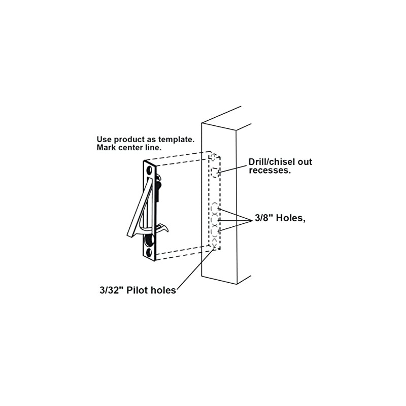 QCAA Solid Brass Edge Pull, 4", Aged Classic Bronze, 1