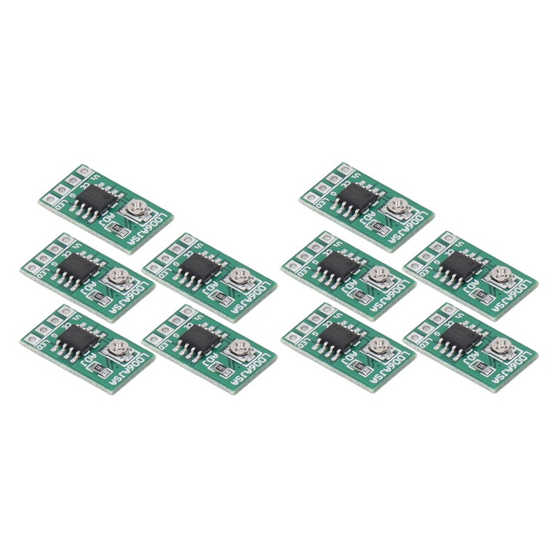 10PCS Constant Current Adjustable Module 30‑1500MA 3V 3.3V 3.7V 4.5V