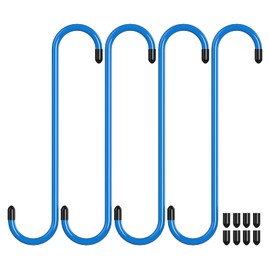 Bac-kitchen 4 Pcs Brake Caliper Hangers Brake Caliper Hooks with Rubber Tips Automotive Tool for Braking, Bearing, Axle and Suspension Work