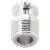 QiiMii 1/2" Tri Clamp Male Adapter to 3/4" BSPT Thread