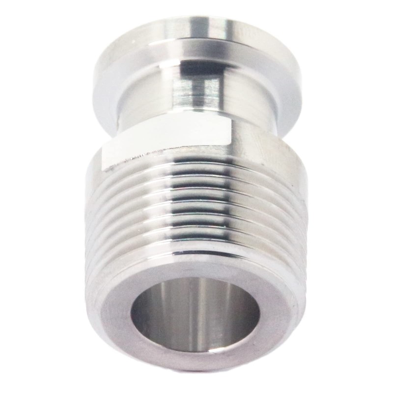 QiiMii 1/2" Tri Clamp Male Adapter to 3/4" BSPT Thread