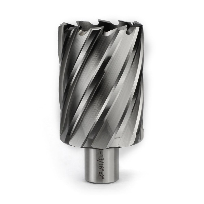 JESTUOUS Annular Cutter 3/4 Inch Weldon Shank 1-13/16 Cutting Diameter