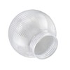 Aspen Creative 28001-75-21, 6" Clear Prismatic Acrylic Replacement Lamp Post