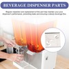 1734 Lockdown Washer Replacement for Crathco Beverage Dispenser Parts, Compatible