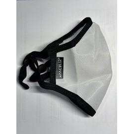 mPactAir99 Nanoscreen Breathable Nanofiber Face Mask Reusable, Washable, Anti Fogging & Semi-Transparent, Child, White