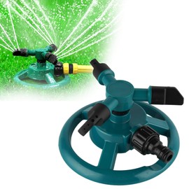 Sprinklers for Yard, 360 Degree Rotating Lawn Sprinkler for Yard, Kids Playing, Pets Playing, Lawn (Green)
