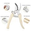 Gardening Shears High Strength Steel Sharp, Ergonomic Handle Pruning Shears