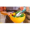 Shapes Imporio Stainless Steel with Nylon Grip 9" Serving Tong