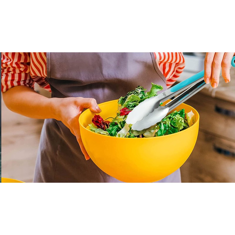 Shapes Imporio Stainless Steel with Nylon Grip 9" Serving Tong