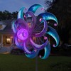 WONDER GARDEN Wind Spinners for Yard and Garden-Solar Wind Spinners