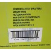 PIC Pack Of 24 PIC Plastic Assorted Colors Metal Handle