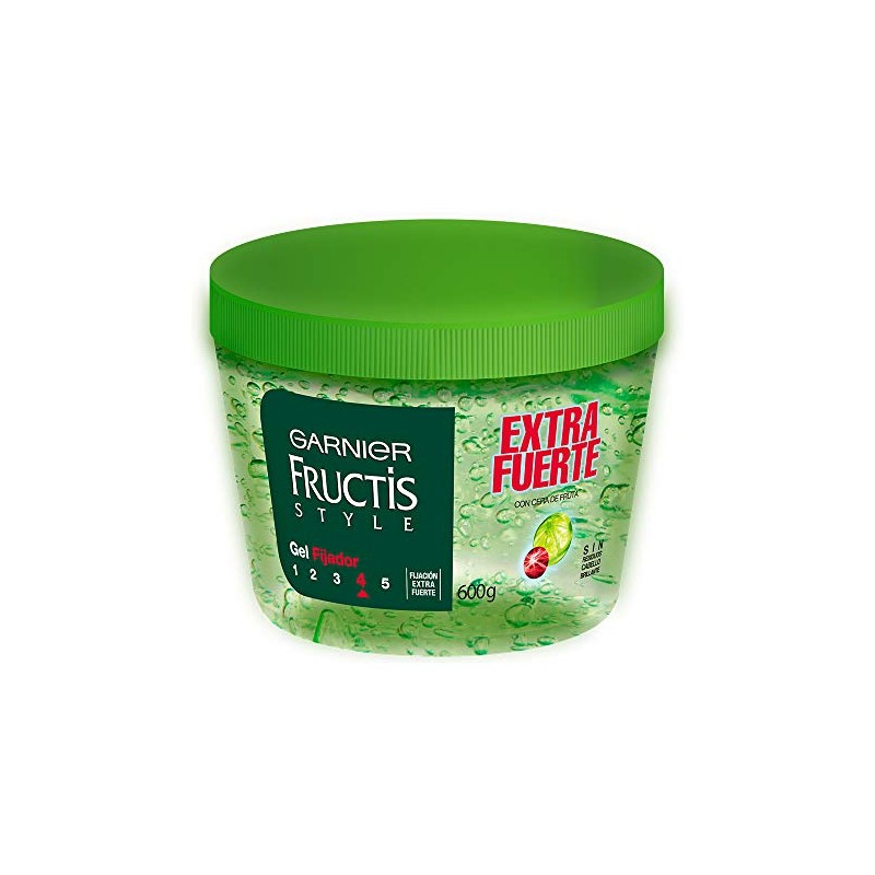 Garnier Fructis Style Gel Tarro Extra, 600 gr, 600 gramo,