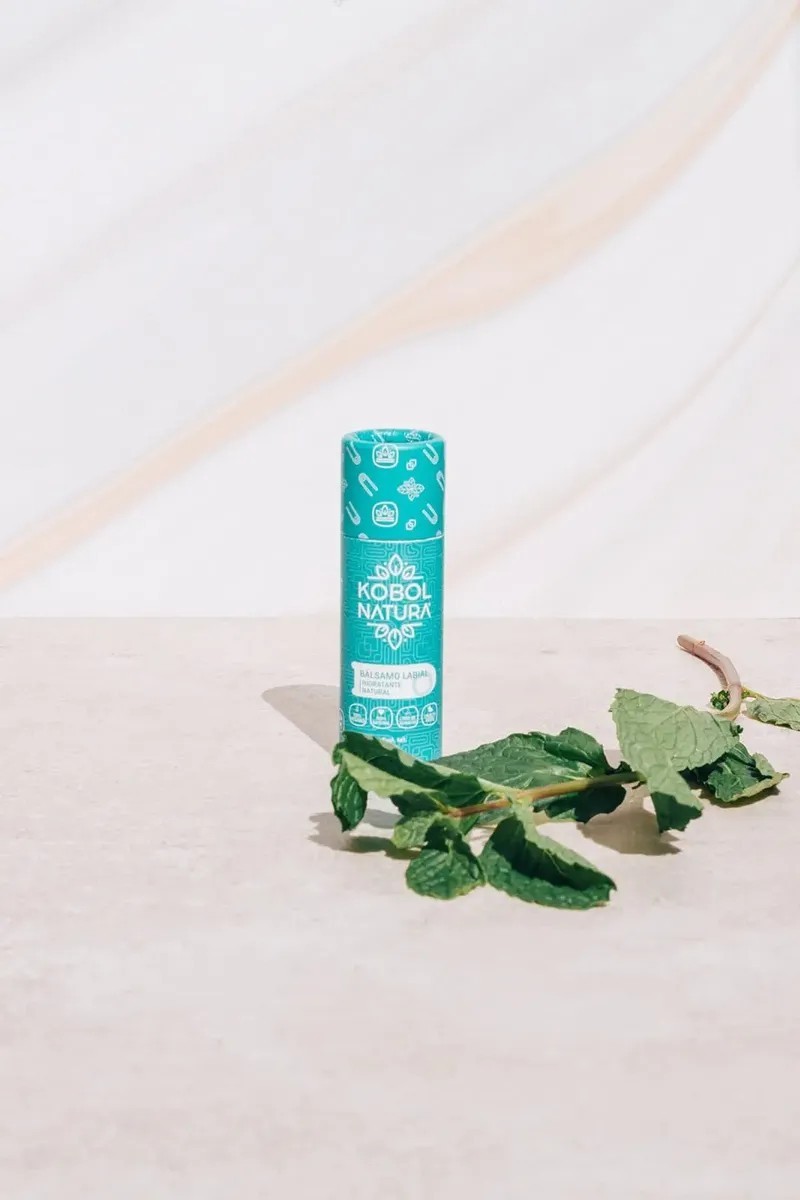 Bálsamo Labial Natural Vegano Karité Y Aceite Coco Kobol