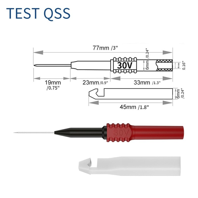 CZJZDZ - Kit de cables de prueba de 25 unidades