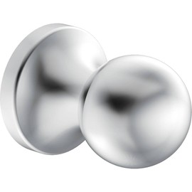 Moen Waterhill Chrome 1.02" Brass Cabinet Knob and Drawer Pull, YB9805CH