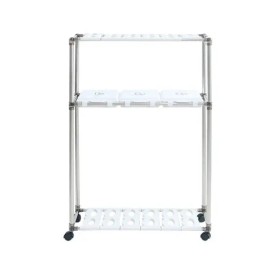 Storage Organizer Holder Stand White for home organization and desk space-saving household accessory, Korean Import, Home Kitchen and Daily, Option 2